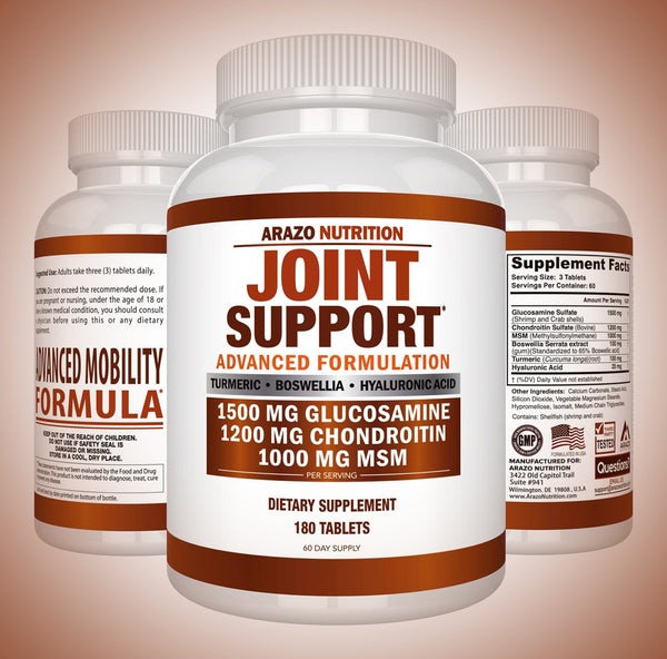 "JointFlex: Glucosamine Chondroitin Turmeric MSM Boswellia