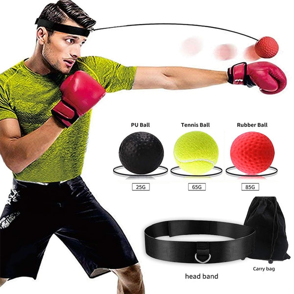 Ultimate Boxing Reflex Speed Punch Ball Training Set